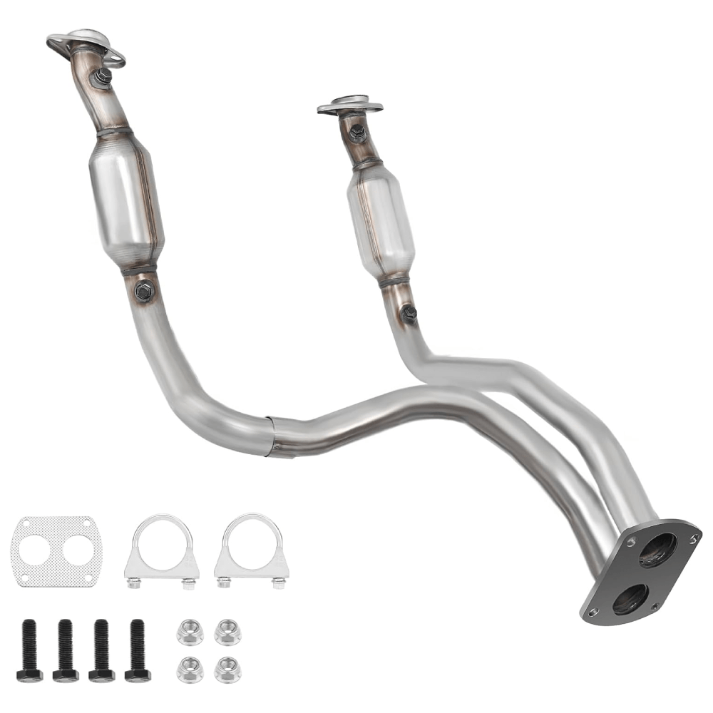 2005-2007 Ford F250 F350 F450 F550 Super Duty Catalytic Converter Replacement - Direct Fit OEM Quality - for Diesel & Gas Trucks - Improves Engine Performance & Emissions Compliance (Perfect for Off-Roading, Towing & Heavy-Duty Work)