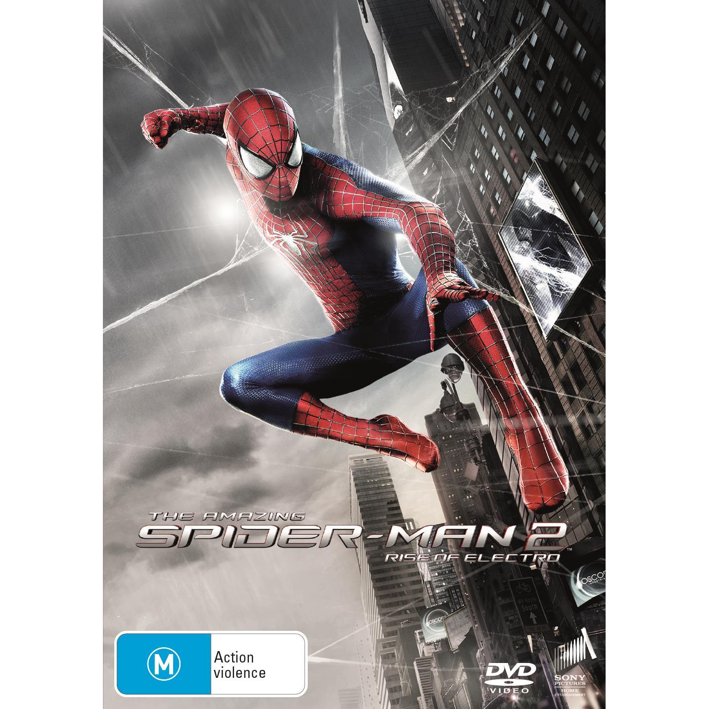The Amazing Spider-Man 2: Rise of Electro - Blu-ray & DVD - Superhero Action Movie for Marvel Fans - Perfect for Movie Nights & Marvel Collections