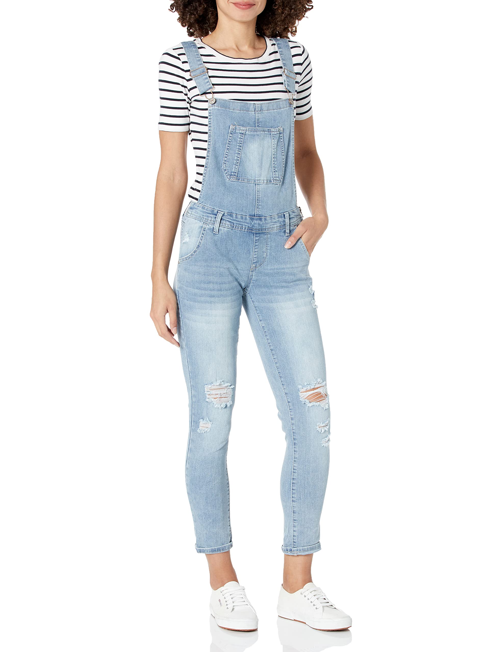 Women's Overalls for Juniors - WallFlower Denim Overalls in Standard & Plus Sizes | Casual Outfit, Workwear, and Everyday Fashion