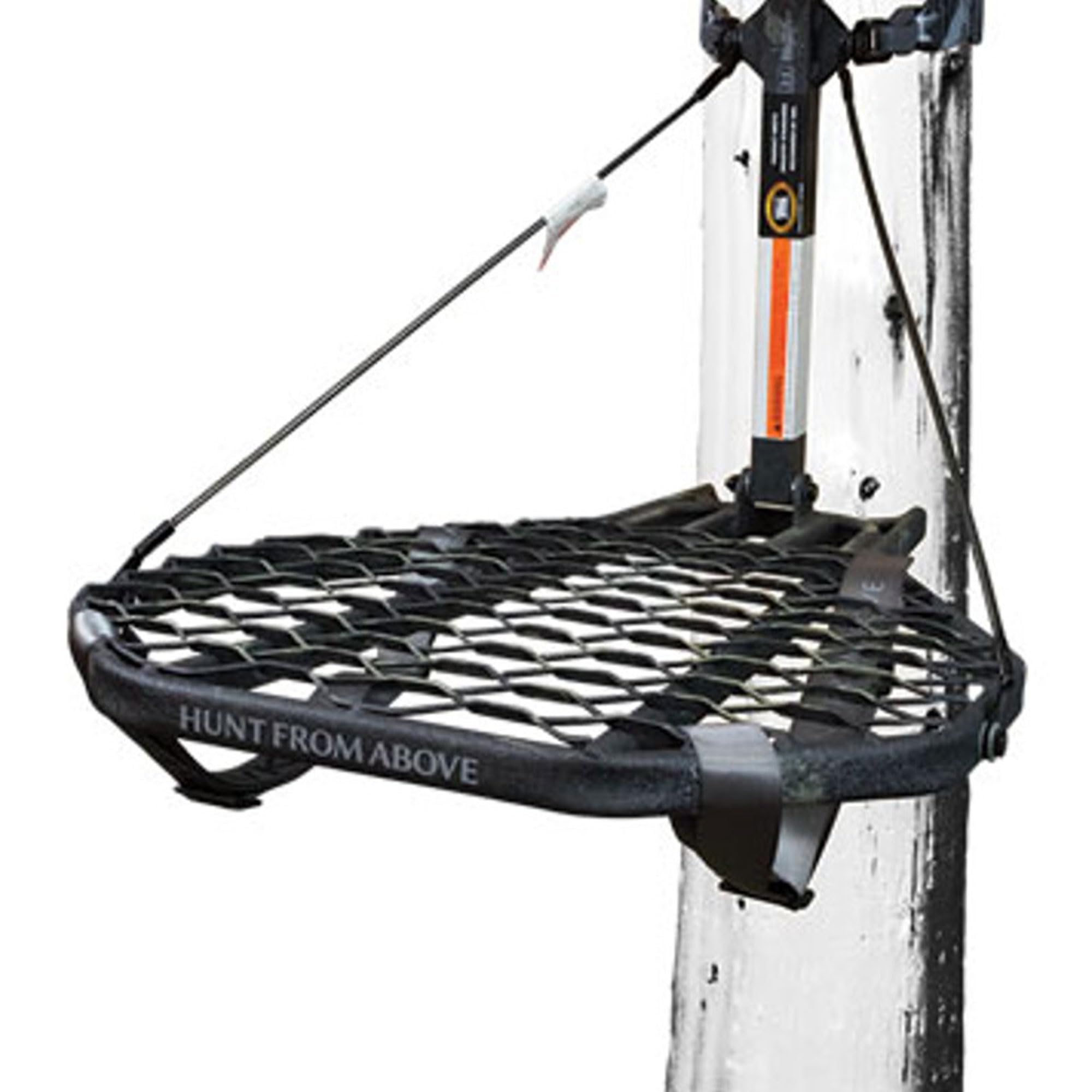 Adjustable Steel Hang-On Hunting Tree Stand for Deer - Lightweight & Secure for Bow & Rifle Hunting in Woods or Fields