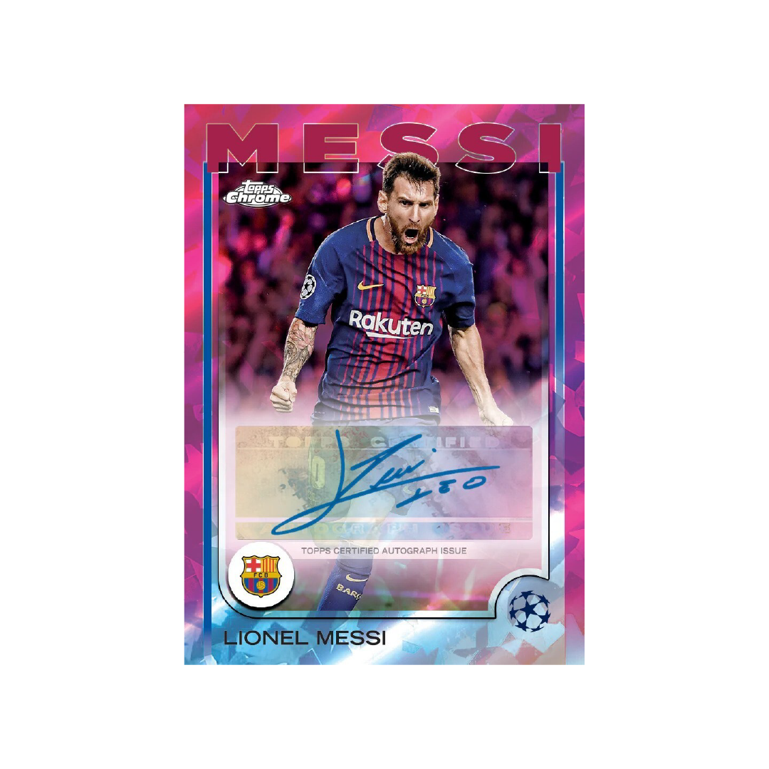 2024-25 Topps Chrome Sapphire UEFA Club Competitions Soccer Trading Cards - Collectible for Fans & Perfect for Fantasy Leagues