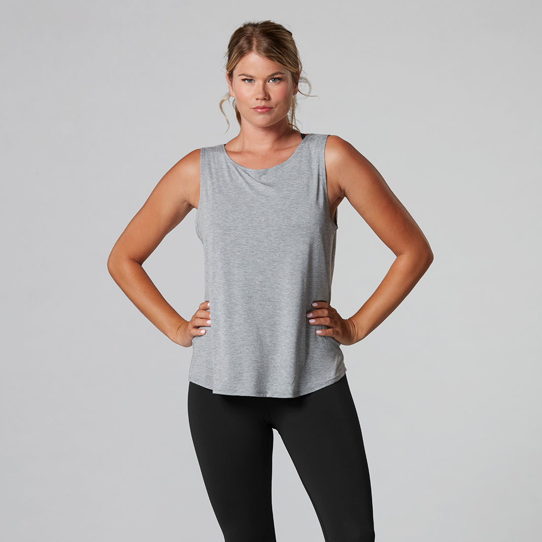 Tavi Noir Women's Twist Back Tank Top - Stylish & Comfortable Summer Casual Wear for Outfits, Beach, and Travel