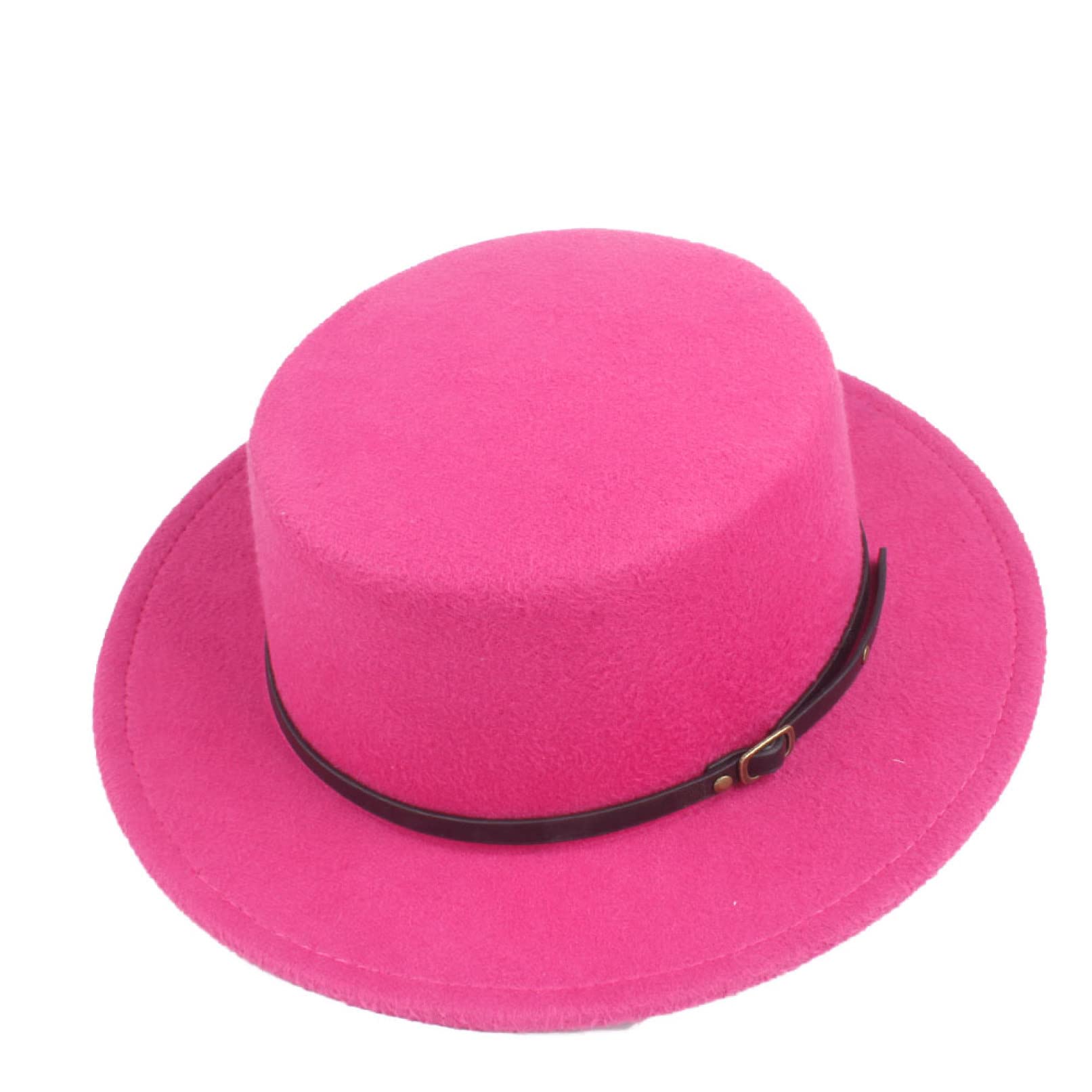Stylish Wool Felt Fedora Hat for Women & Men - Classic Trilby Design with Wide Brim - Perfect for Casual Wear, Outdoor Events, and Fashion Accessories