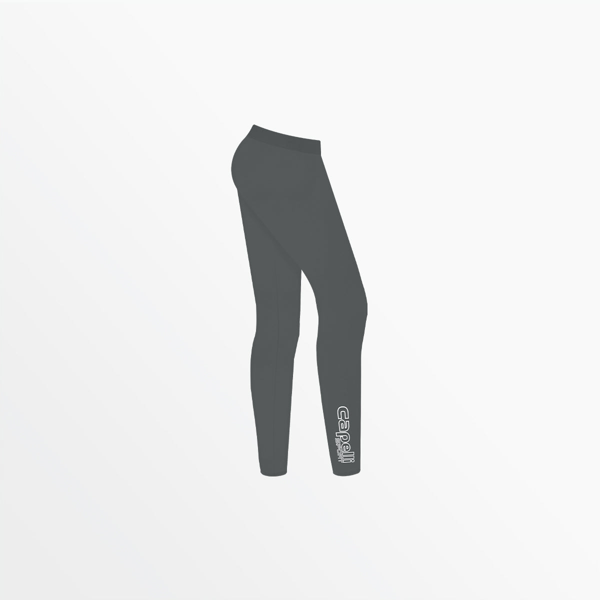 Women's Mid Rise Cotton Leggings with Logo - Comfortable Stretchy Workout Pants for Yoga, Running & Everyday Wear
