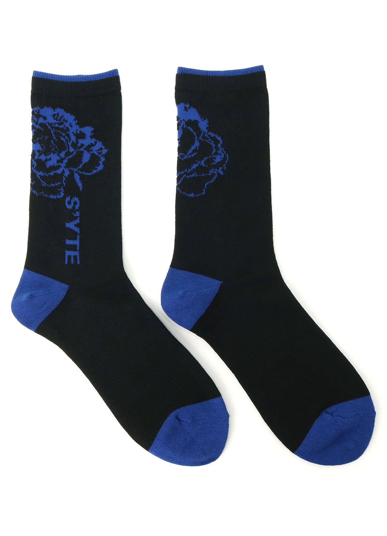 Floral Cotton Plain Stitch Socks for Women & Men - Comfortable Everyday Casual Wear for Home, Office & Outdoors