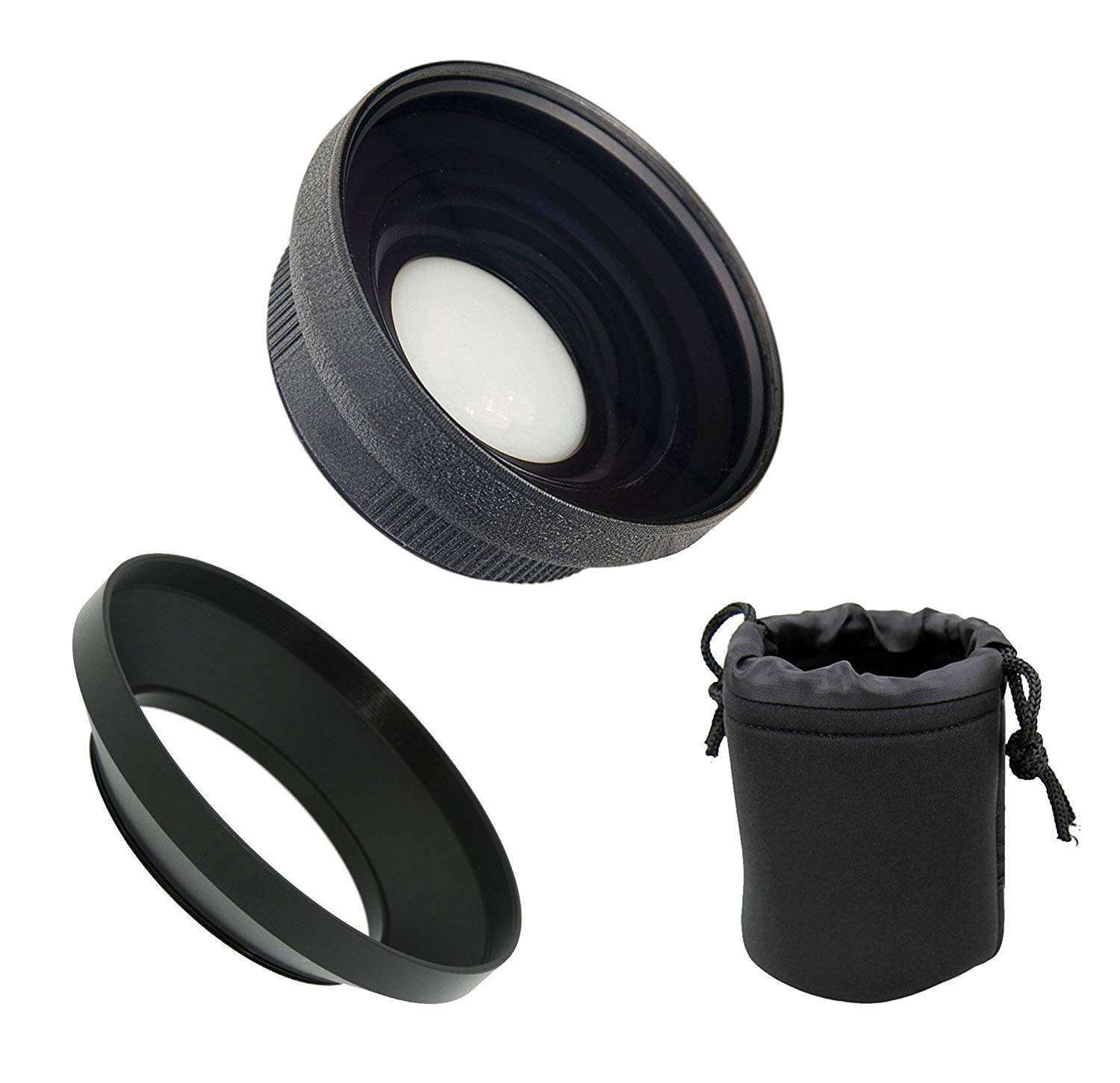 Canon VIXIA HF G60 HD Professional Ultra Wide Angle Conversion Lens - Low Profile Design for Cinematic Shots, Vlogging & Outdoor Filming
