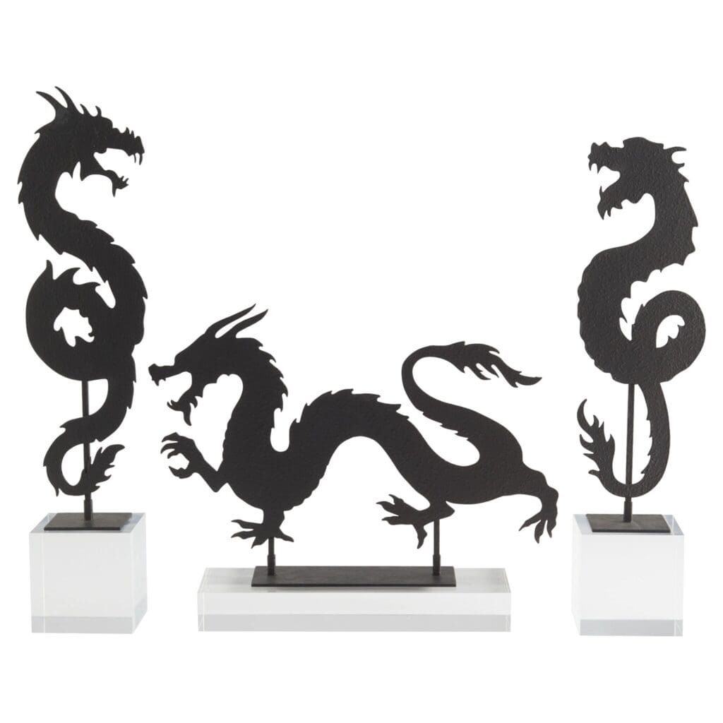 Cyan Design 11704 Shenron Dragon Statue - Black Tall Collectible Figurine for Anime Fans | Perfect for Home Decor, Office Display & Gifts