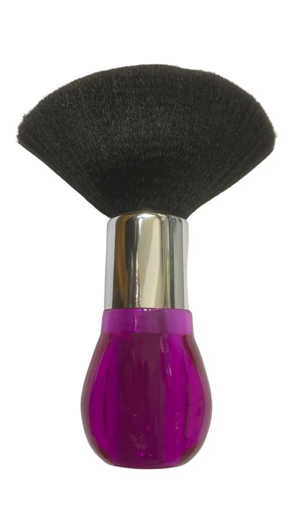 SIYAA Professional Hair Dusting Brush for Barbers & Salons - Remove Hair Clippings from Face, Neck & Clothes After Haircut - Perfect Styling Tool for Men's & Women's Haircuts