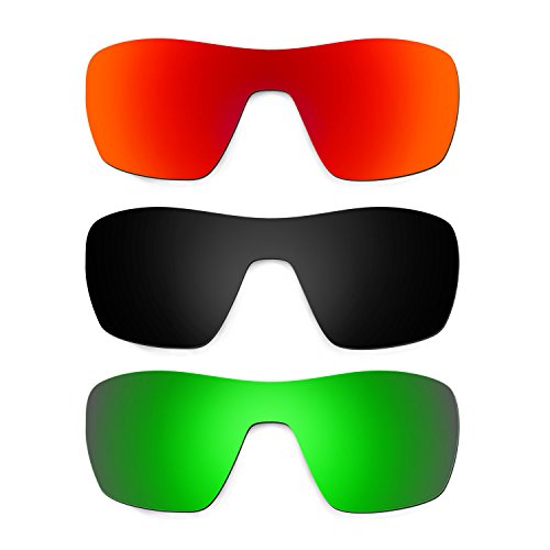 Red/Black/Emerald Green