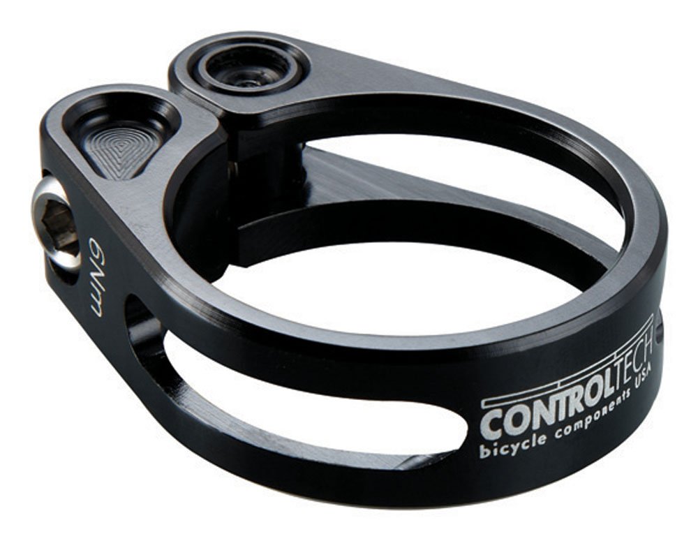 Control Tech Settle Road Bike Seat Clamp - Lightweight Aluminum Alloy Seatpost Clamp for Cycling Comfort - Perfect for Road Bikes, Mountain Bikes & Commuter Bikes