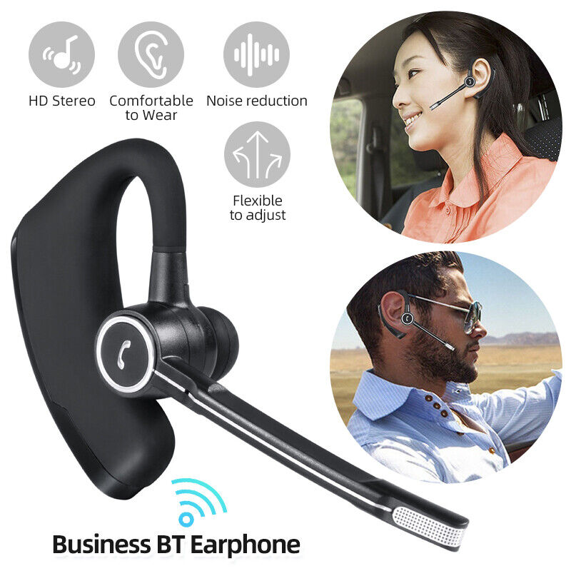 Mpow Trucker Wireless Bluetooth Headset with Noise Cancelling, Bluetooth 5.0, Hands-Free Mic for Truck Drivers - Perfect for Long Haul Driving, Call Centers & Online Meetings
