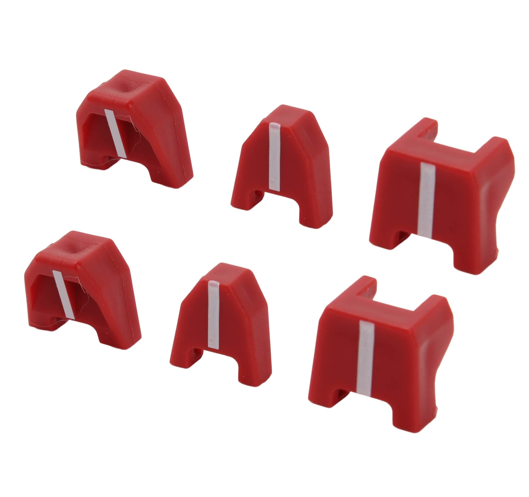 Milwaukee M18 2746-20 18ga Brad Nailer No-Mar Tip Kit (Set of 6) - Anti-Scratch Pads for Flawless Finish on Woodworking & Trim Projects