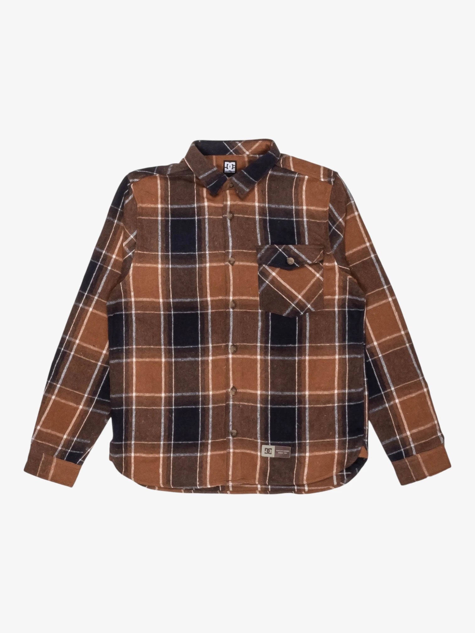 ML DC Marshal 2 Brown Shirt for Men - Comfortable Casual Button Up Shirt for Everyday Wear, Work & Outdoor Activities