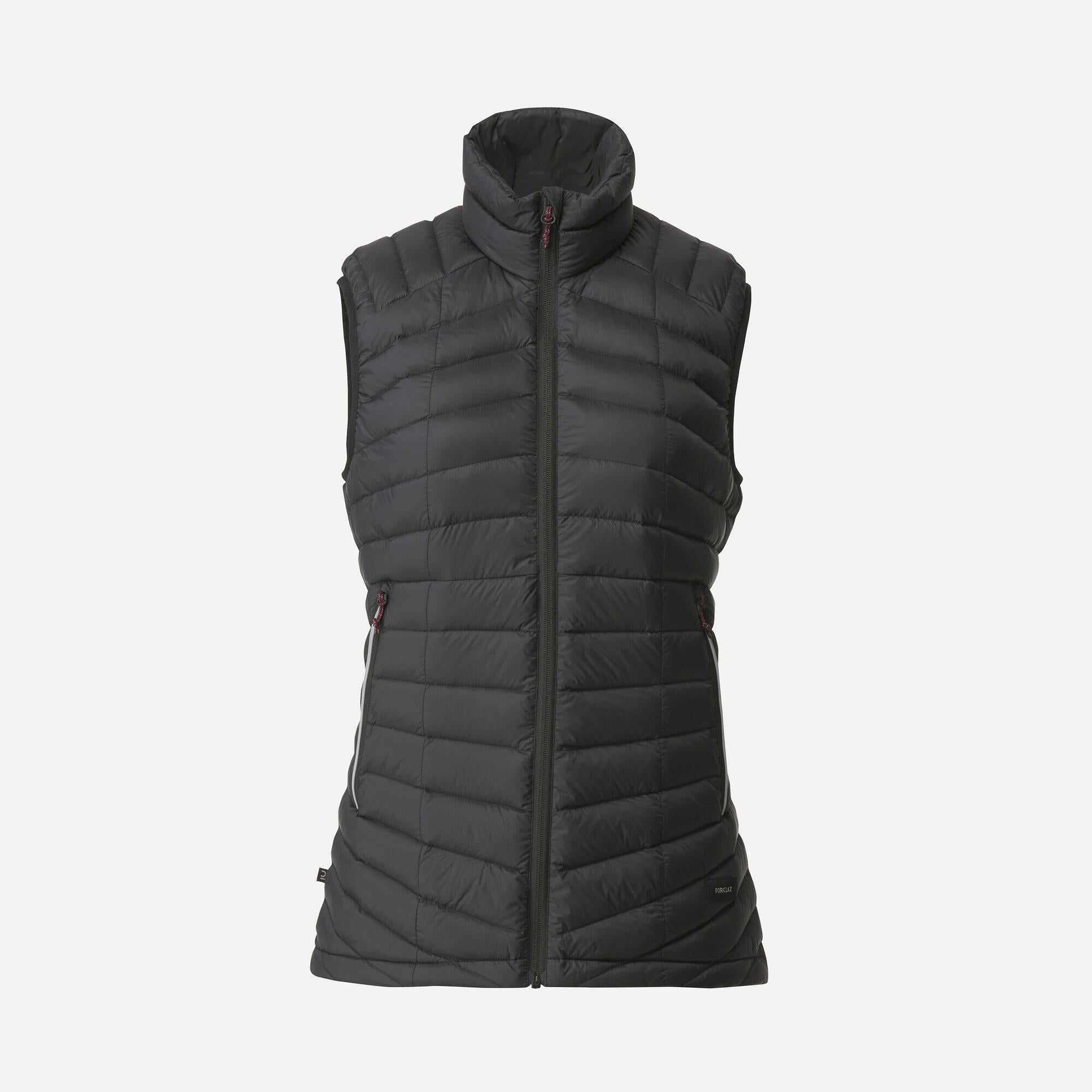Forclaz Women's MT100 Down Puffer Vest - Lightweight Warm Winter Jacket for Hiking, Camping & Outdoor Activities