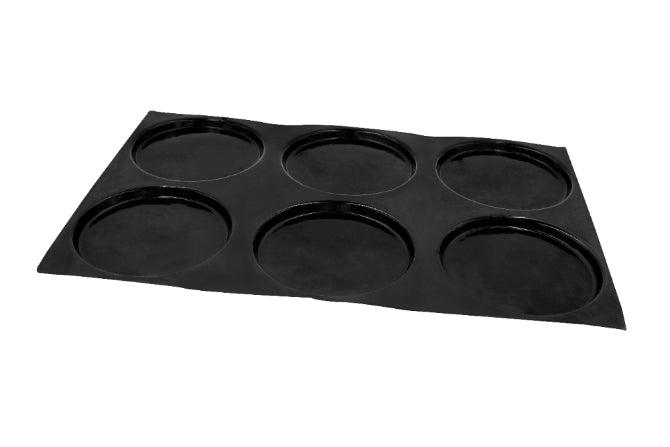 Flexipan Round Silicone Baking Mold - 6 Cavity Non-Stick Cake Pan for Perfect Muffins, Cupcakes & Desserts | Ideal for Home Baking, Party Treats & Holiday Cooking