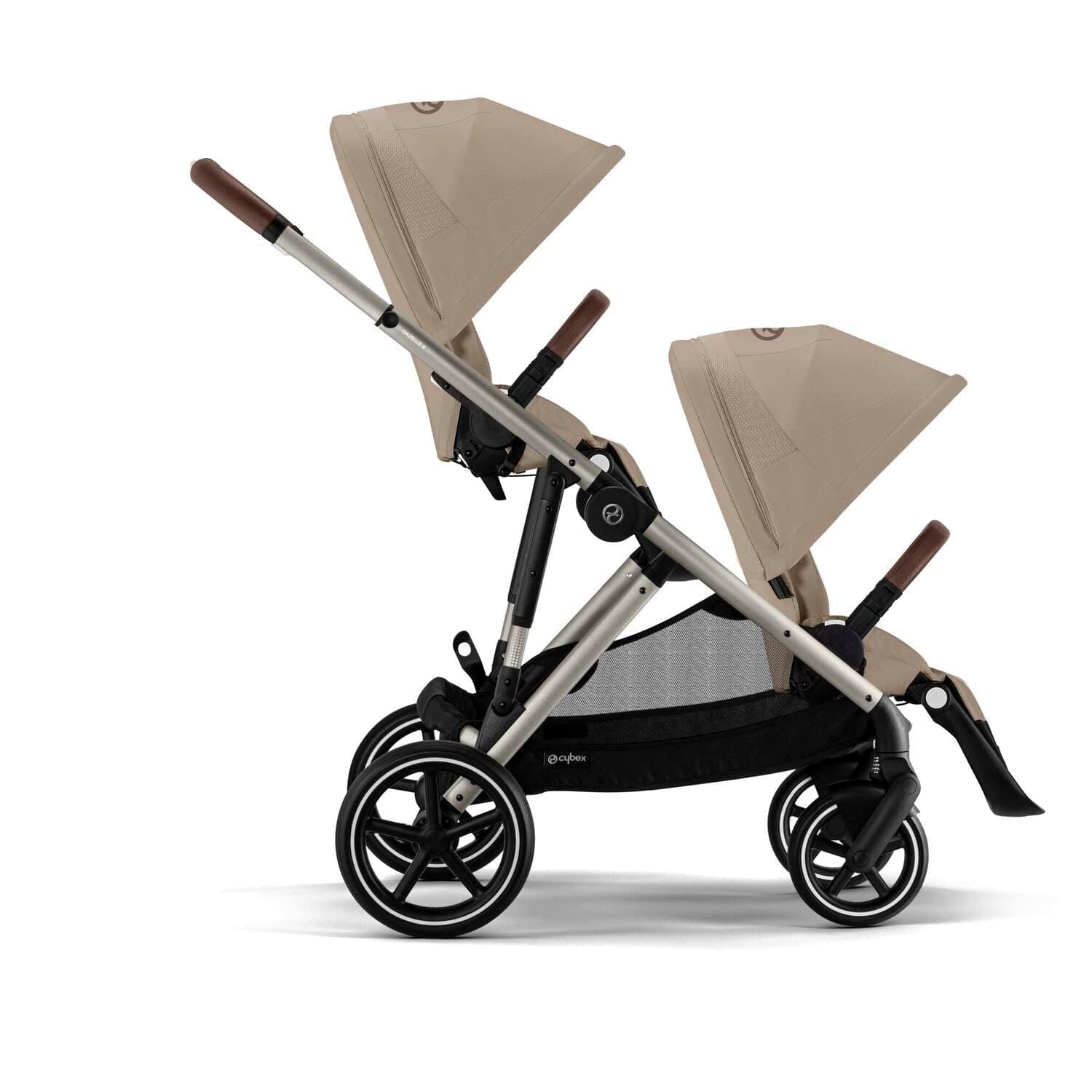 Cybex Gazelle S 2-Seat Stroller - Lightweight Compact Baby Stroller for Twins & Toddlers | Perfect for City Walks, Shopping & Travel