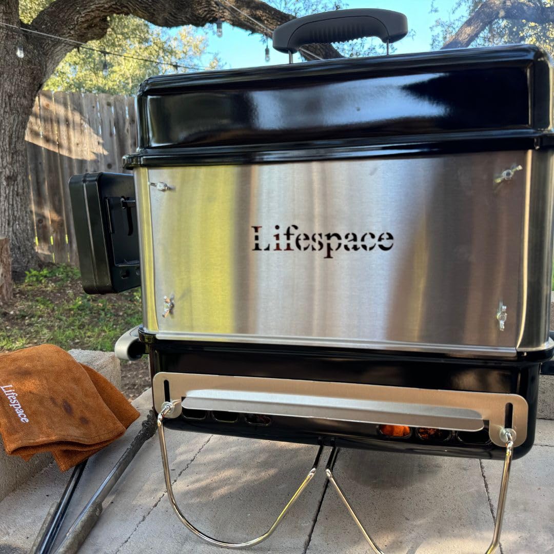 Portable Grill Rotisserie Riser Extension Kit - Universal Fit for Outdoor BBQ, Camping & Tailgating - Perfect for Grilling Chicken, Turkey & Kebabs