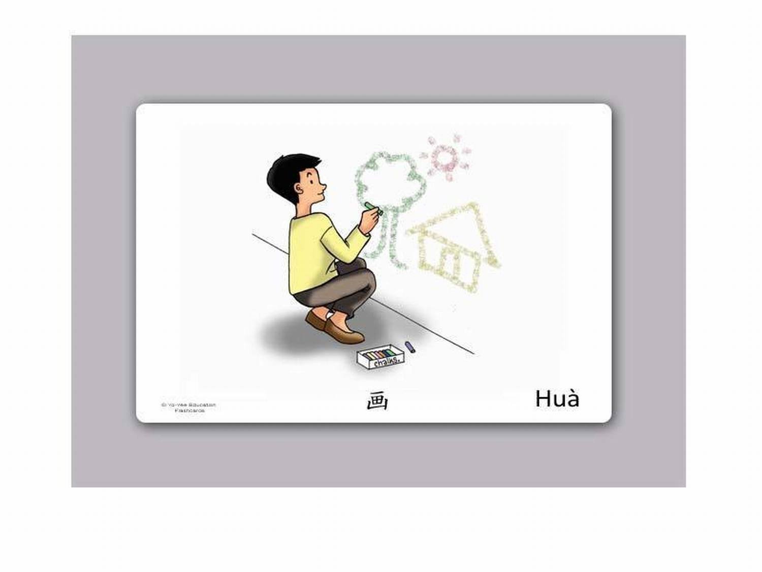 Chinese Verbs Flash Cards Set 1 - Traditional & Simplified Characters with Pinyin - Mandarin Vocabulary Learning Cards for Kids, Toddlers & Beginners - Perfect for Homeschooling & Classroom Language Activities