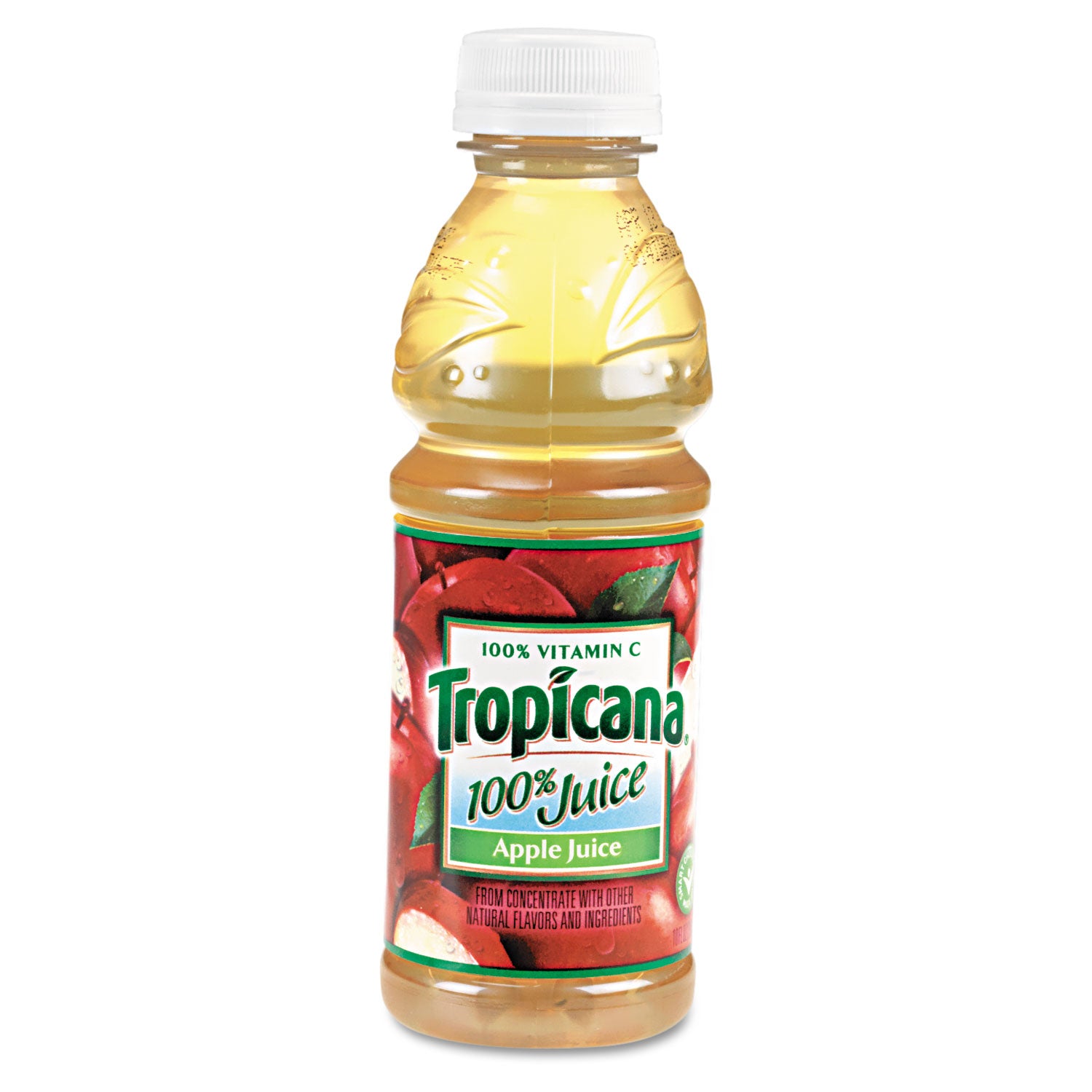100% Pure Apple Juice - 10oz Bottle (Pack of 24) | Natural & Healthy Beverage for Kids Lunch, School Snacks & Family Gatherings