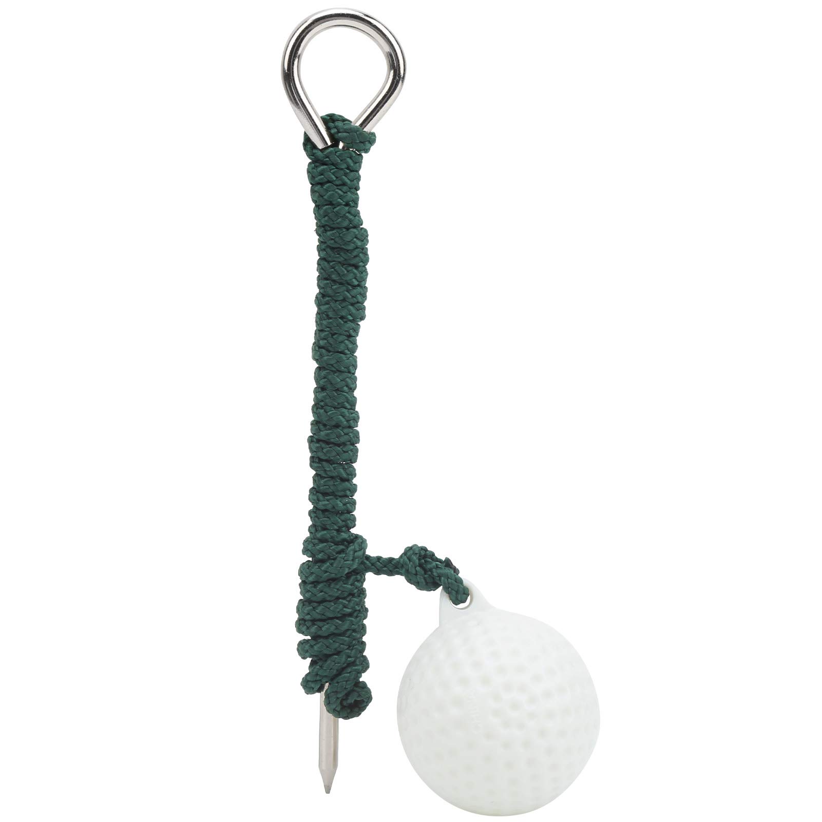 Premium Golf Swing Training Aid - Demeras Golf Fly Rope with Driving Ball - Improve Accuracy & Distance - Perfect for Driving Range Practice & Backyard Golf Training