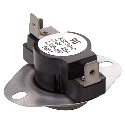 High Temperature Fan and Limit Control Switch 170-190°F - HVAC Furnace Safety Device for Home Heating Systems