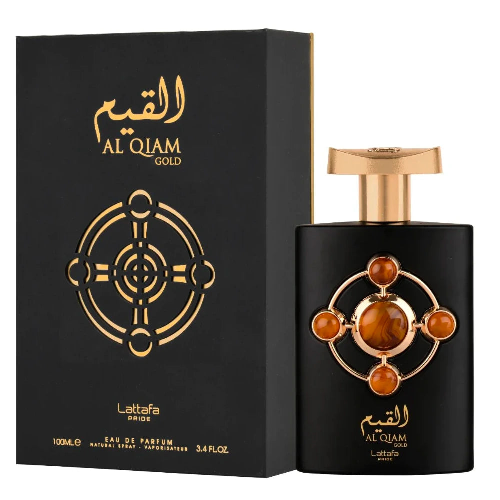 Al Qiam Gold 3.4 oz Perfume for Men & Women - Long Lasting Luxury Fragrance for Date Night, Office & Special Occasions