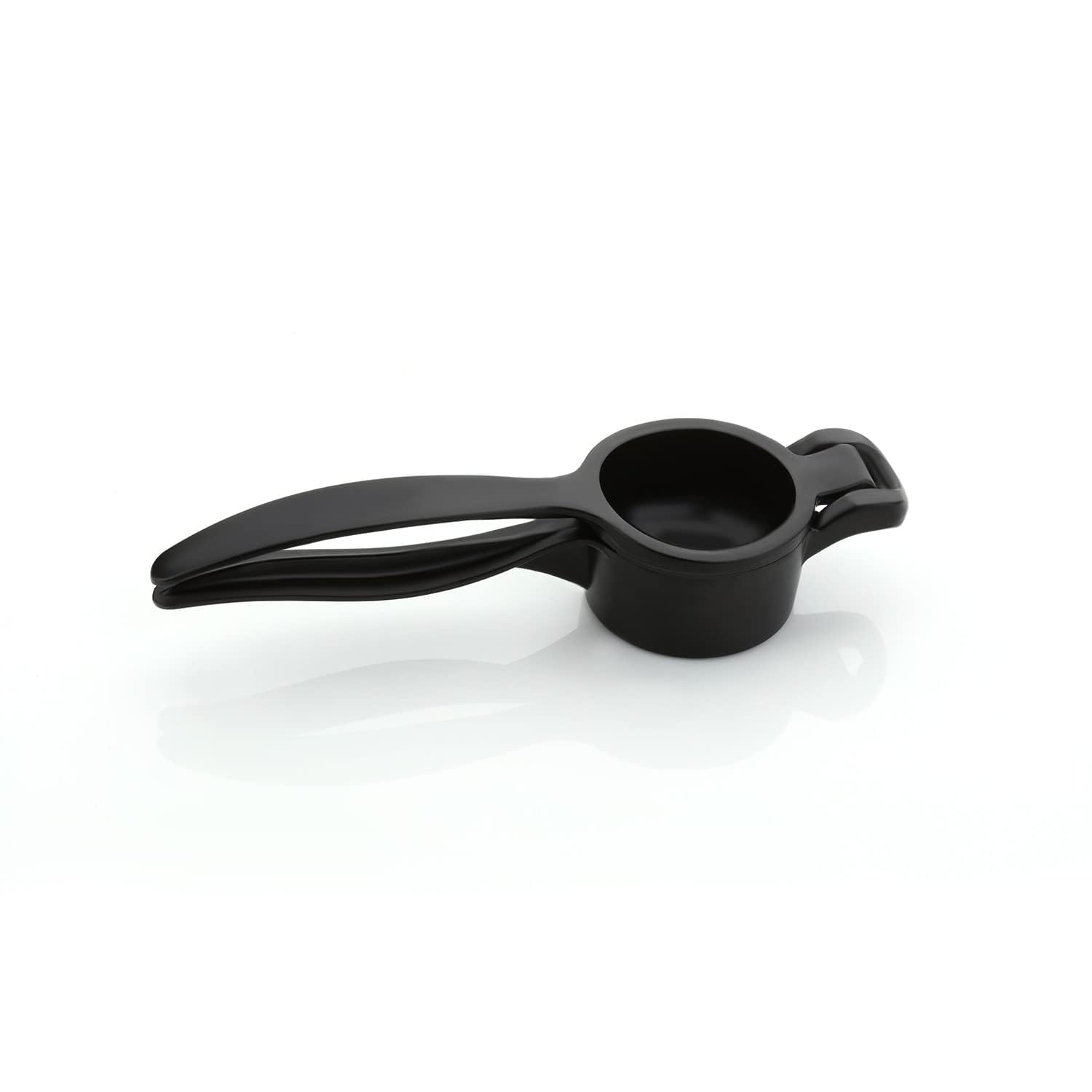Premium Aluminum Lemon Squeezer - Manual Citrus Juicer for Lime, Orange & Lemon - Durable Kitchen Tool for Fresh Juice, Cocktails & Cooking (Black)