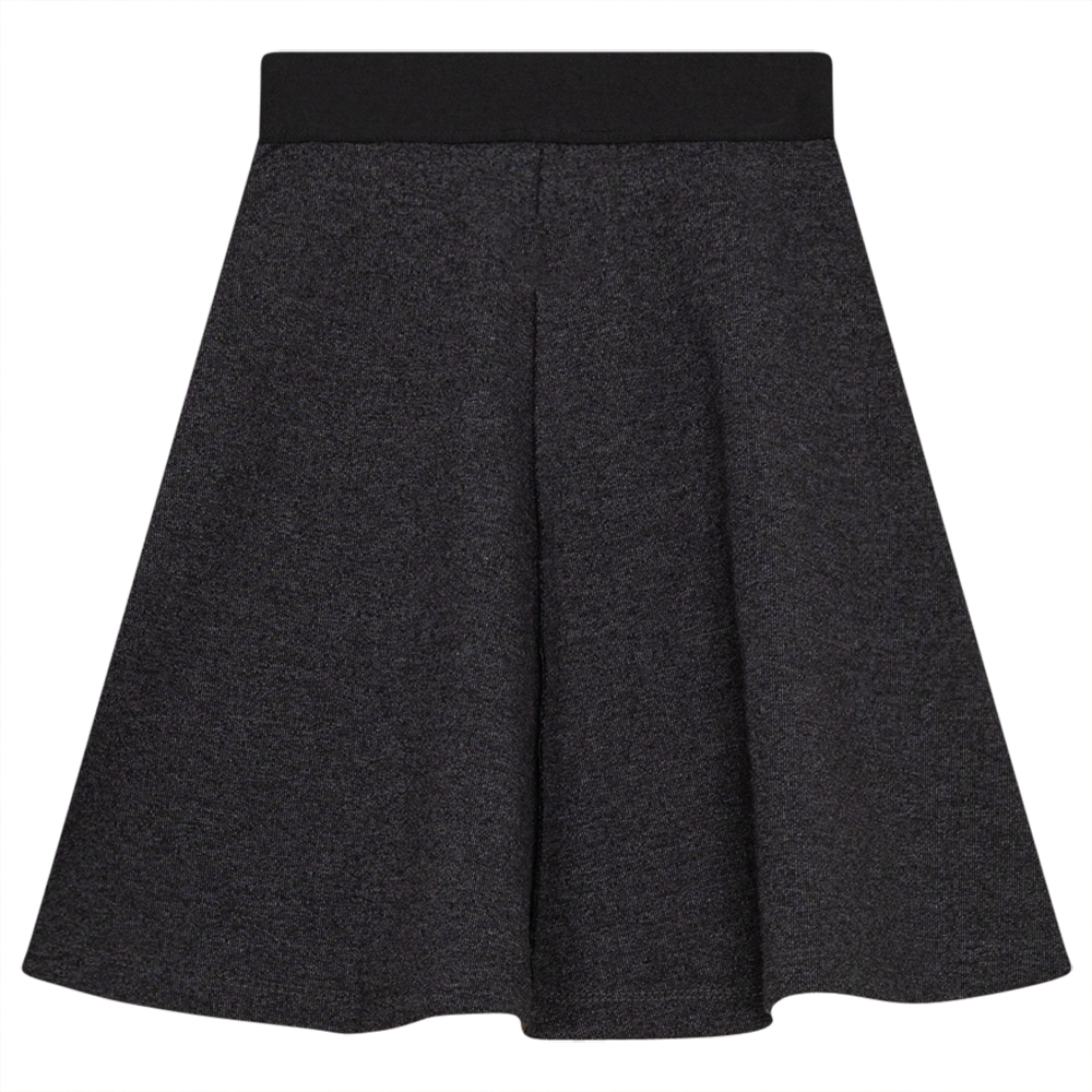 Elegant Fine Rib A-Line Skirt for Women - High Waist Flowy Midi Skirt - Perfect for Office, Party & Casual Wear