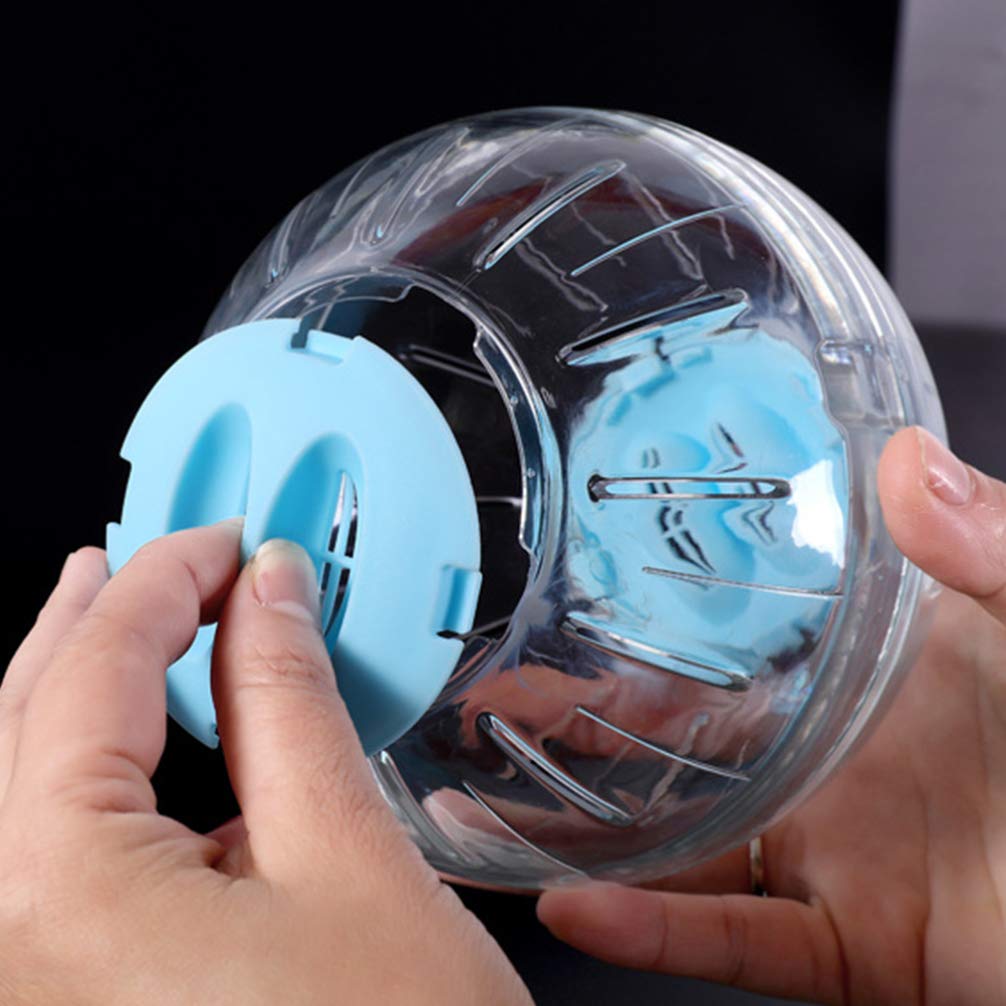 1pc Hamster Exercise Ball - Small Pet Running Wheel Toy for Hamsters, Gerbils & Squirrels | Durable Plastic Rolling Ball for Cage Play & Exercise | Fun Small Animal Activity Toy for Playtime & Fitness