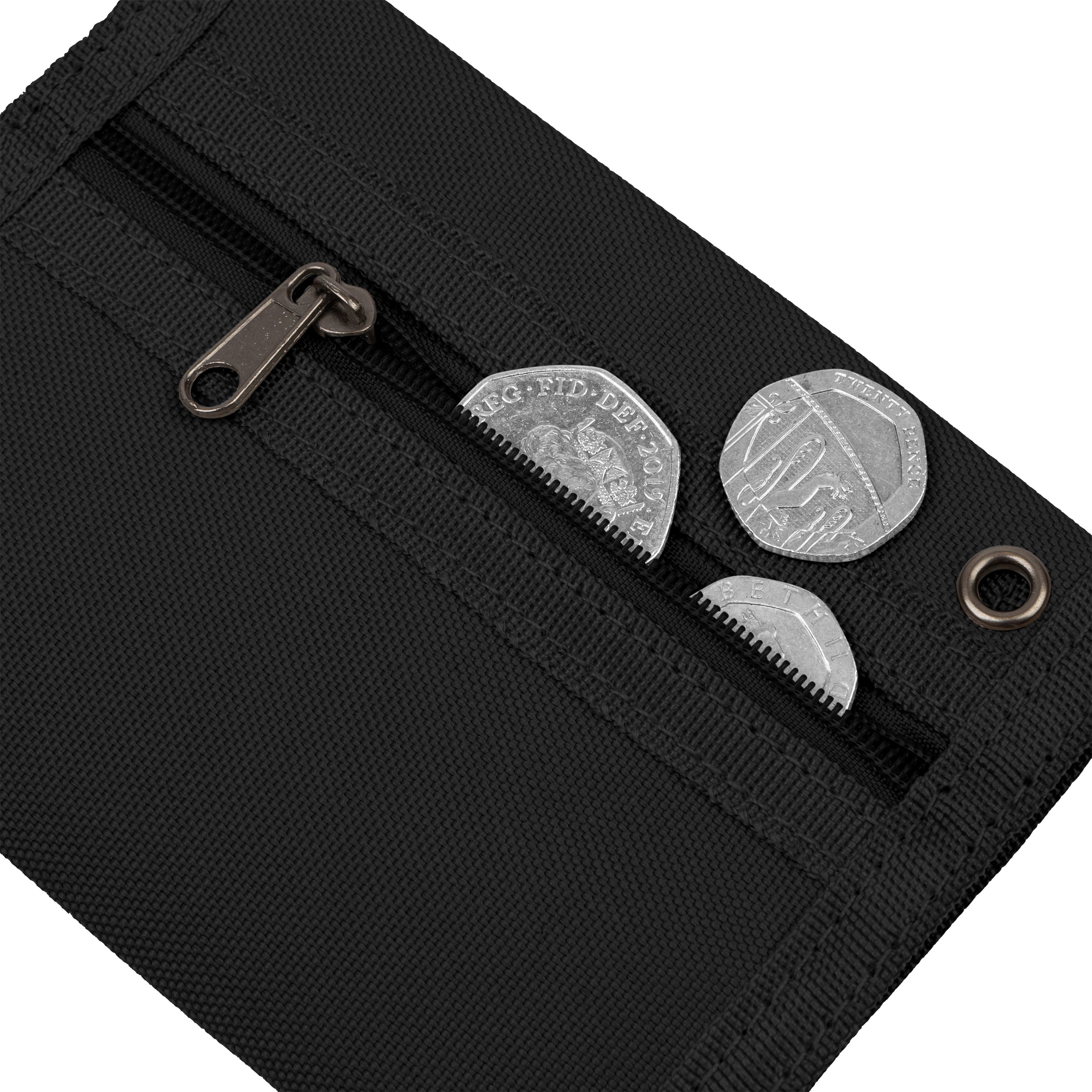 Stowbank Trifold Canvas Wallet for Men - Classic Slim RFID Blocking Leather Wallet with Money Clip - Perfect for Travel, Business & Everyday Use