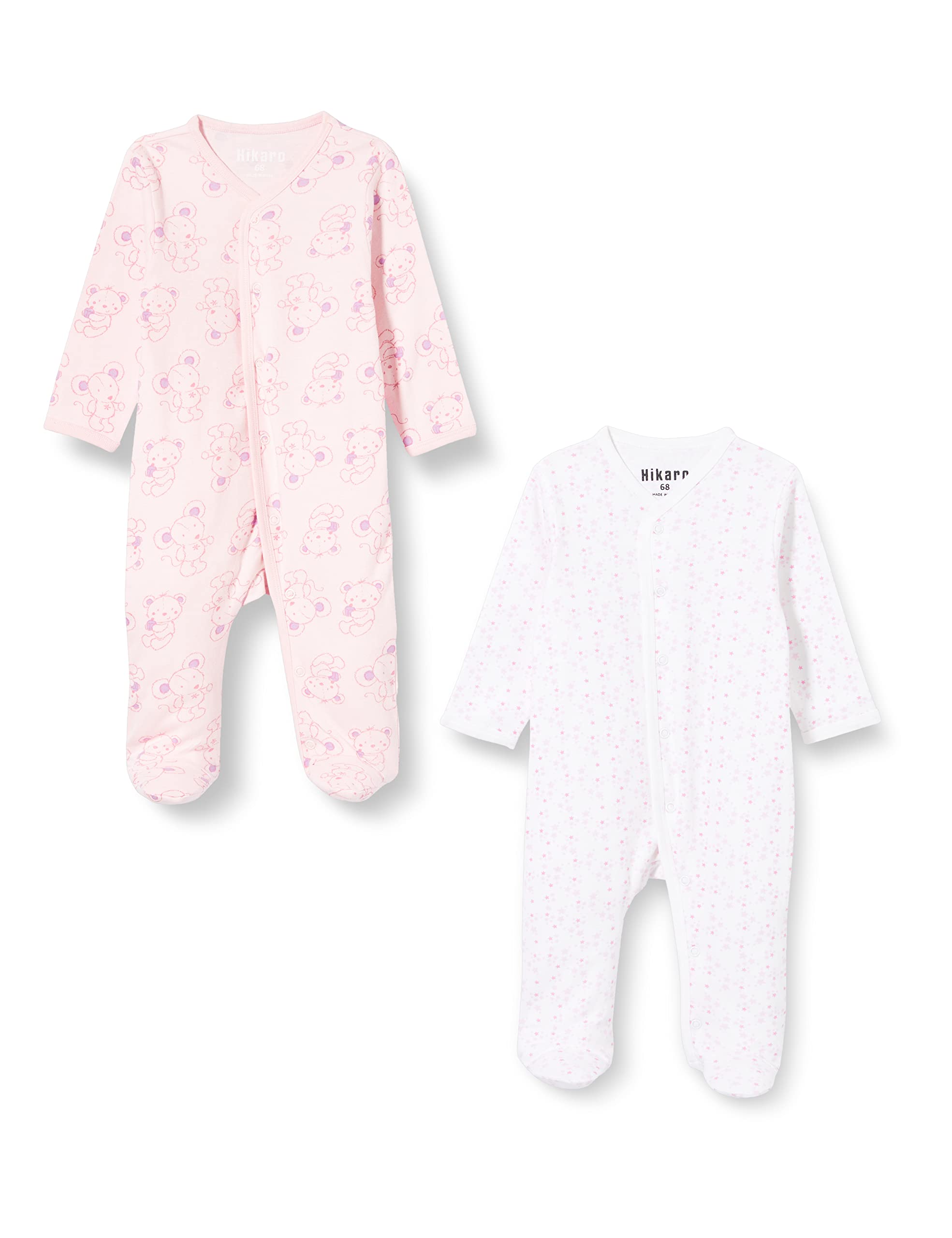 HIKARO 4136 Baby Boys' Cotton Bodysuit - Soft & Breathable Onesie for Newborns & Infants - Perfect for Playtime, Daycare & Family Outings