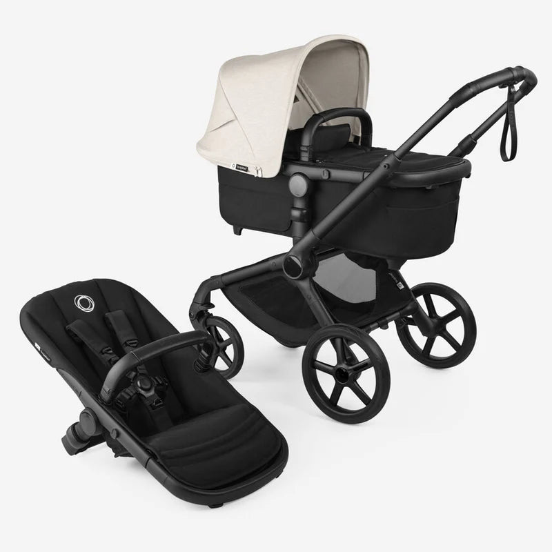 Bugaboo Fox 5 Renew Stroller with Bassinet & Seat - Lightweight Compact Travel System for Newborns & Toddlers | Perfect for City Walks, Park Outings & Air Travel