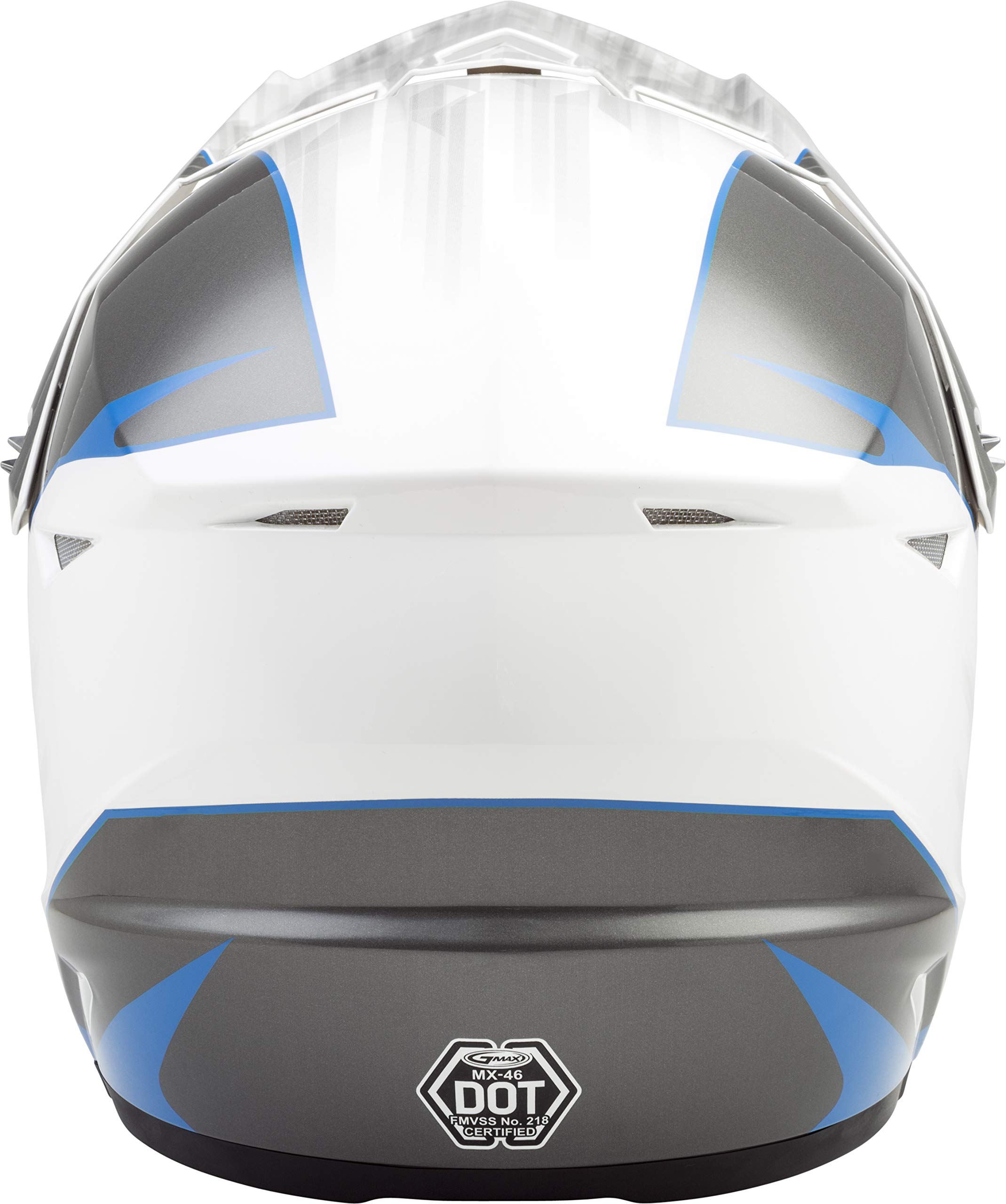 Gmax G3463240 Full Face Motorcycle Helmet - DOT Approved for Safety - Lightweight & Comfortable for Street Bikes, Cruisers & Racing - Perfect for Commuting, Touring & Track Days