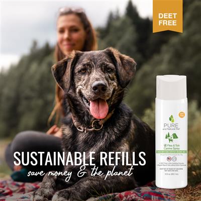 Best Flea & Tick Prevention Refill for Dogs & Cats – 10 oz | Long-Lasting Protection for Home & Yard Use