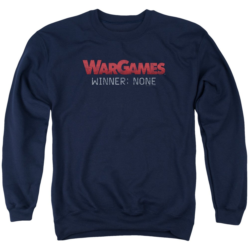 Wargames No Winners Unisex Crewneck Sweatshirt - Casual Streetwear for Men & Women - Perfect for Gaming Events, Daily Wear & Gift Giving