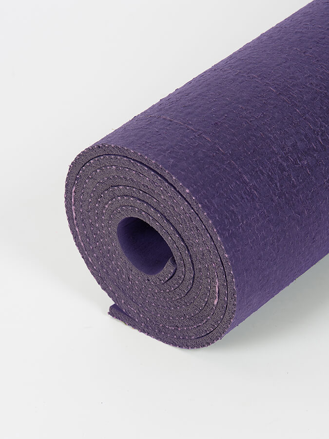 Eco-Friendly Jute Yoga Mat 6mm - Non-Slip, Sustainable & Thick for Hot Yoga, Meditation & Home Workouts - ecoYoga Phoenix