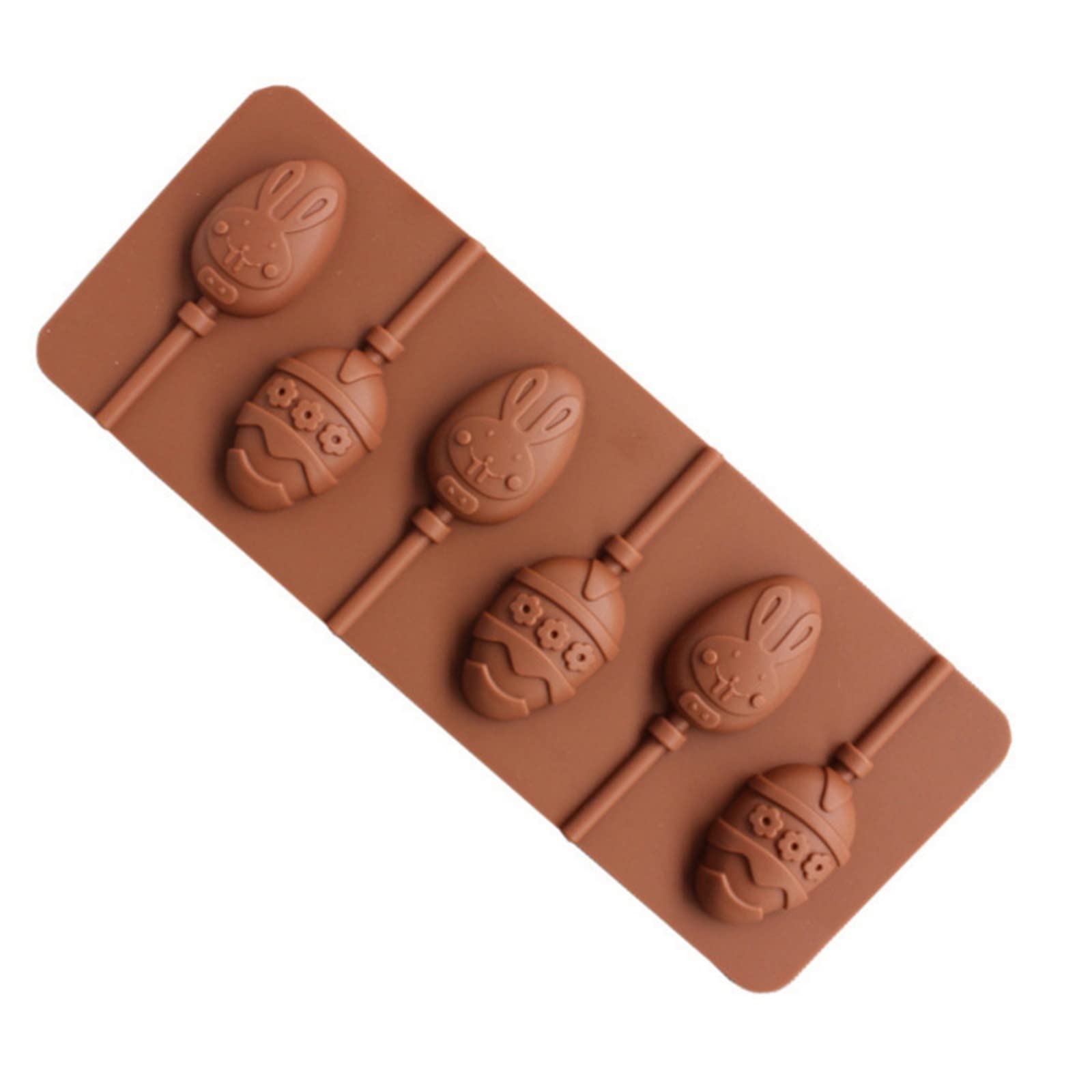 Reusable Silicone Lollipop Mold for Candy Making - Premium Food-Grade Silicone Lollipop Candy Mold Kit for DIY Homemade Treats, Birthday Parties & Baking Decorations