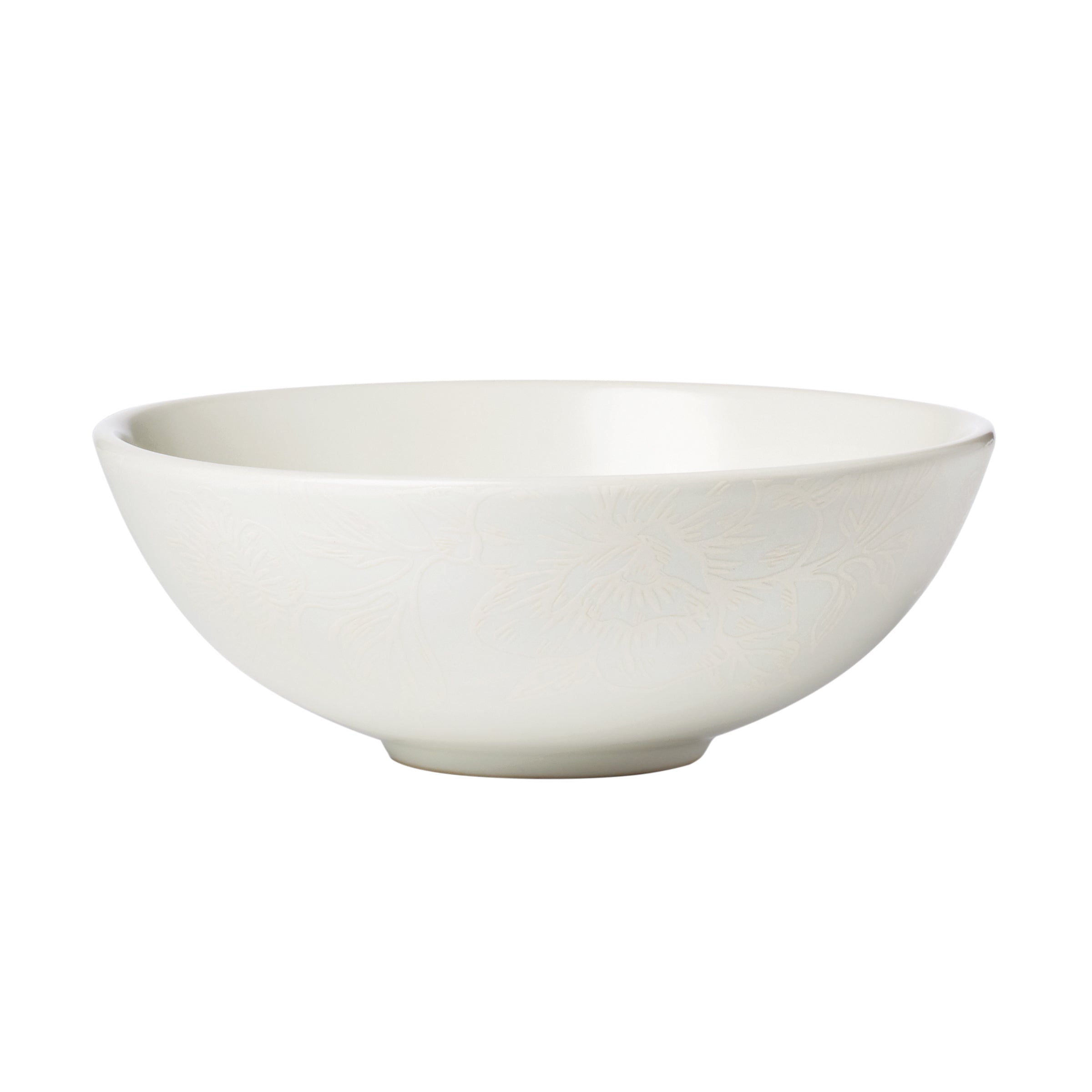Roseto White 12-Piece Dinnerware Set - Porcelain Dinner Plates, Salad Plates & Bowls - Elegant Tableware for Everyday Dining & Entertaining