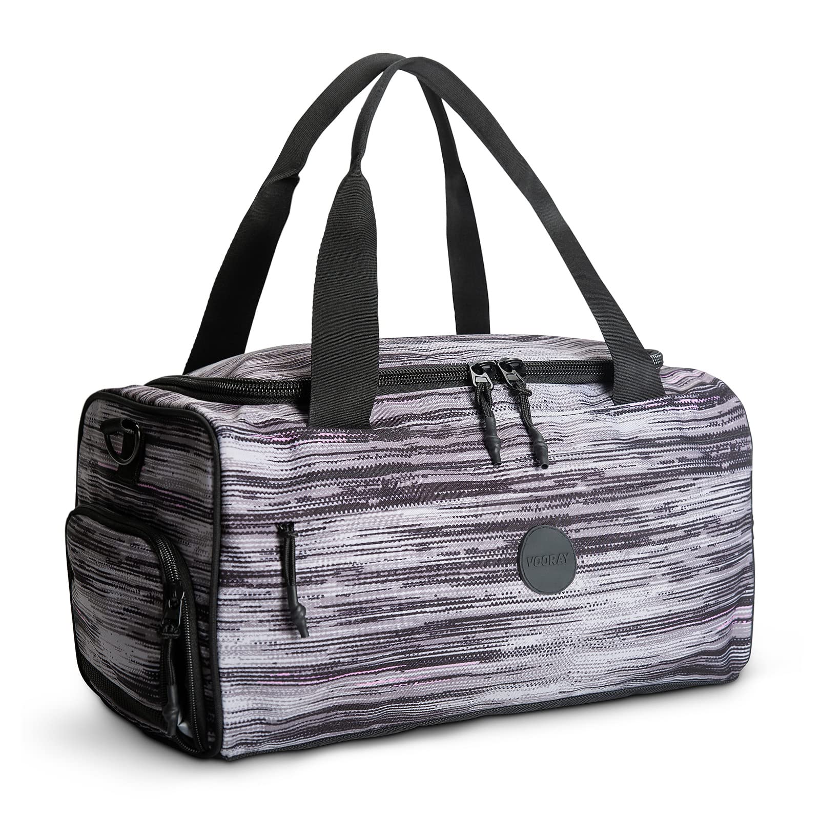 Vooray 22L Boost Duffel Bag - Lightweight Small Travel & Gym Bag for Women & Men with Shoe Compartment | Perfect as Weekender Bag for Football, Overnight Trips, Workouts & Hospital Visits | Durable Sports Duffel for Travel, Fitness & Daily Use
