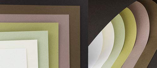 Premium 92lb Cover Cardstock - 8.5x11 Letter Size - 25 Sheets for Crafting & Printing