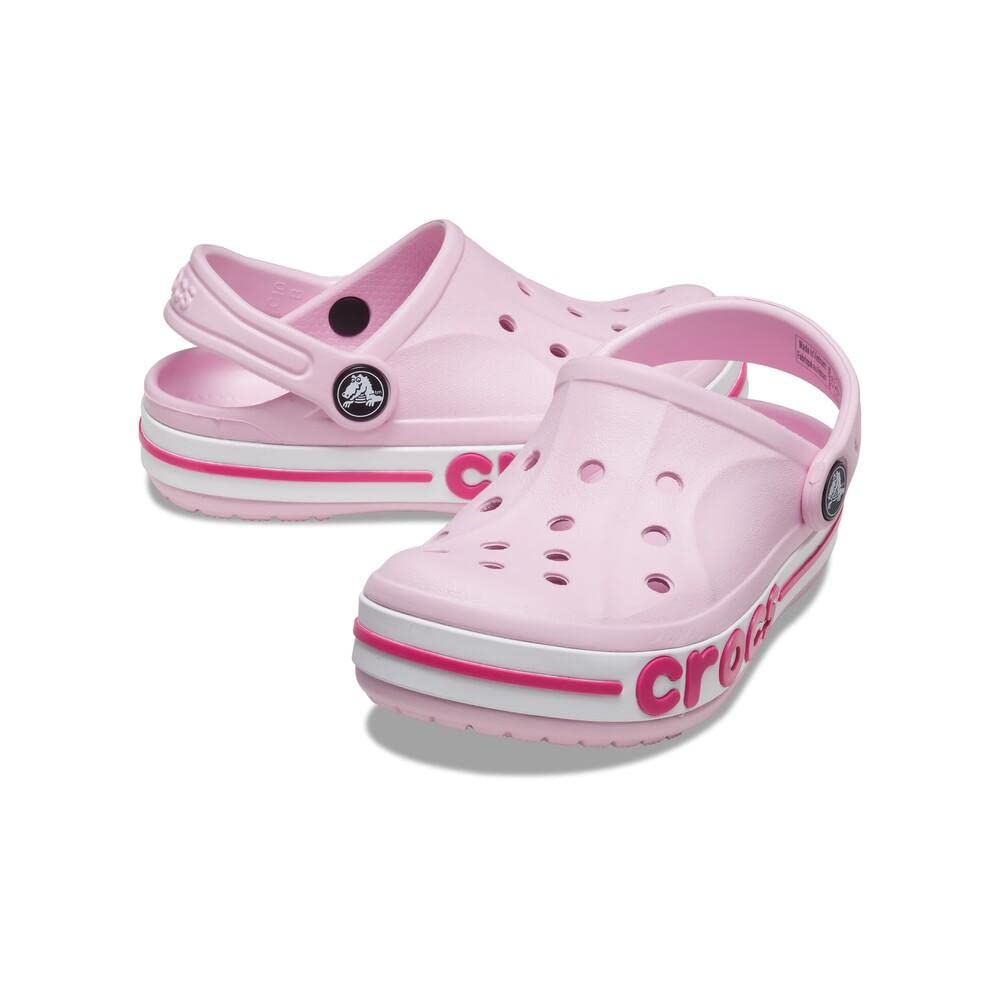 Crocs Unisex-Child Bayaband Clog | Comfortable Kids Water Shoes for Beach, Pool & Outdoor Play | Lightweight & Slip-Resistant Sandals