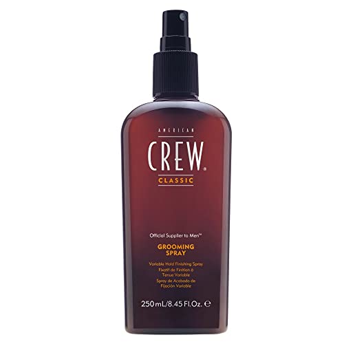 American Crew Men's Hair Spray - Variable Hold Grooming Spray (8.45 Fl Oz) for Styling, Volume & All-Day Hold - Perfect for Work, Parties & Everyday Use