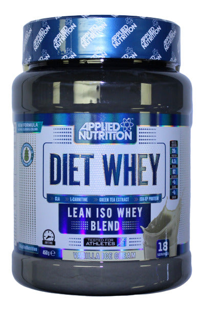 Applied Nutrition Diet Whey Protein Powder - Chocolate Dessert Flavor, 450g | Low-Calorie Meal Replacement for Weight Loss & Muscle Recovery