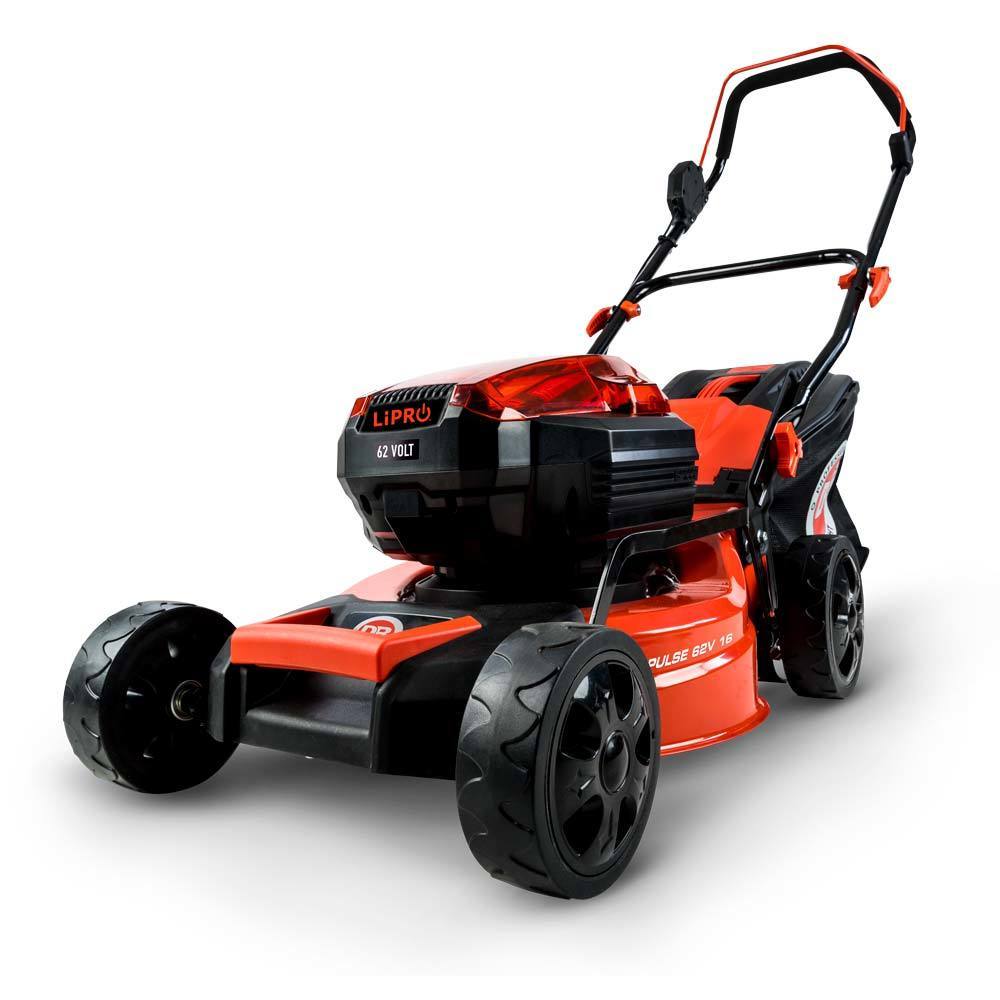 DR PRO-16 CE73016XEN0 62V Cordless Electric Lawn Mower with Battery - Lightweight, Quiet & Powerful for Small to Medium Yards | Perfect for Residential Lawn Care, Backyard Maintenance & Eco-Friendly Mowing
