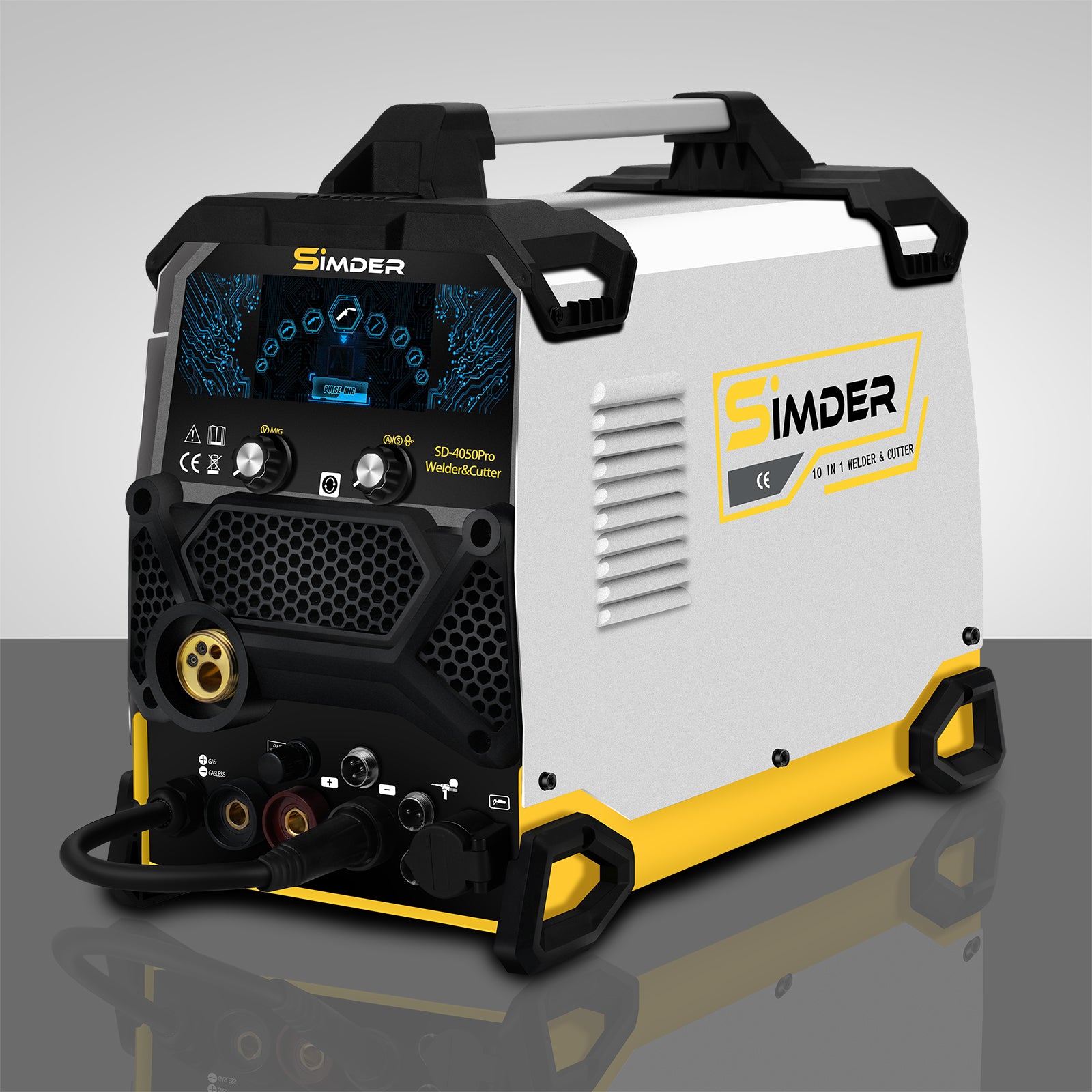 Upgraded SD 4050Pro (2024) 10-in-1 Aluminum Welder and Cutter - Canada SSimder - Perfect for Metal Fabrication, DIY Projects & Professional Welding Work