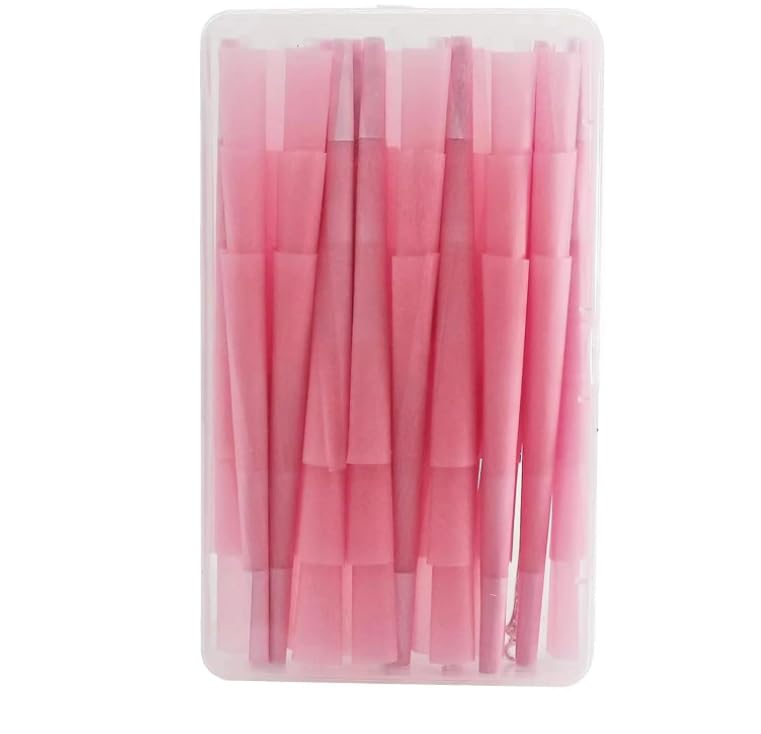 50pcs Pink Rolling Trays Kit - 7