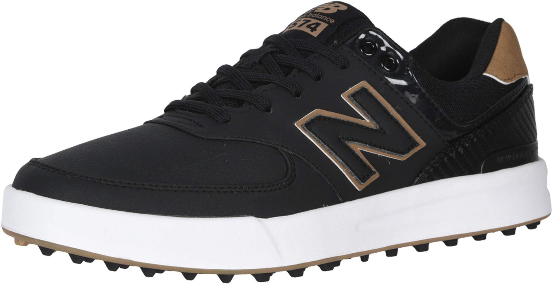 New Balance Men's 574 Greens Golf Shoes - Lightweight Comfort Sneakers for Walking & Casual Wear | Perfect for Golf Course, Gym & Everyday Use