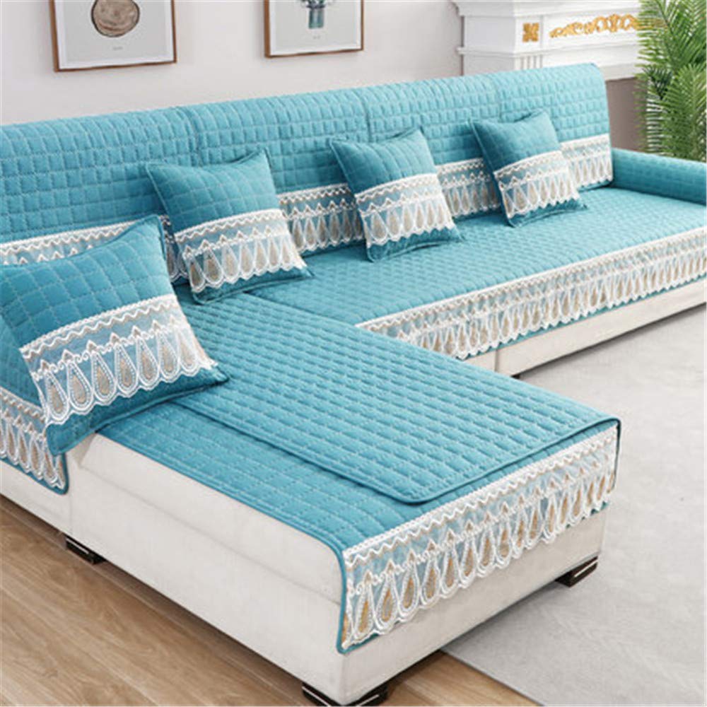 Premium L-Shaped Sectional Sofa Cover - Anti-Slip Furniture Protector for Pets & Kids | Waterproof Couch Cover for Living Room, Family Room & Pet-Friendly Homes