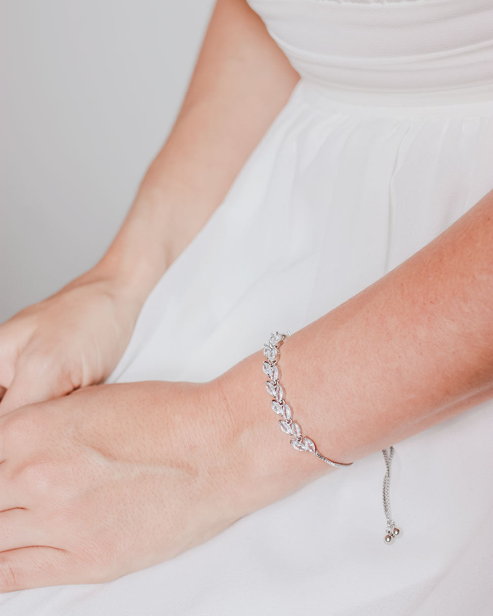 Elegant Sydney Adjustable CZ Bracelet for Women - Sparkling Cubic Zirconia Jewelry Gift for Birthday, Anniversary & Special Occasions