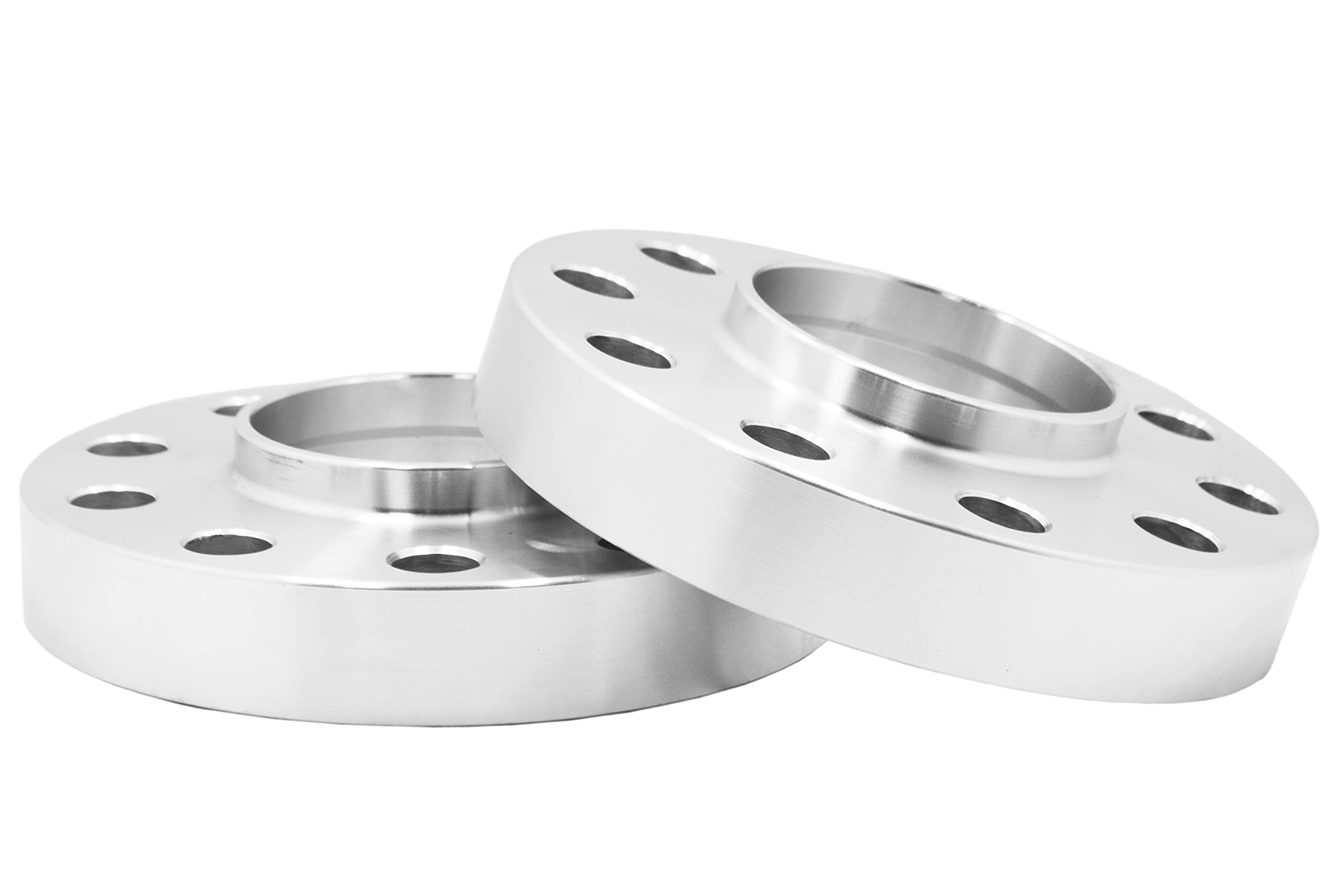 2 Pcs Hub Centric Wheel Spacers 20mm Thick - 5x100 & 5x112 Bolt Pattern - Includes 10 Black 14x1.5 Conical Lug Bolts - Bolt On Wheel Spacer Kit for Audi A3 A4 A5 Q5 & Volkswagen Golf Jetta Passat - Improve Stance & Clearance for Aftermarket Wheels (Track Use & Off-Road Performance)